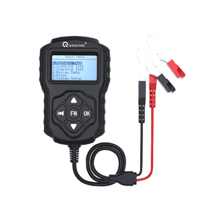 12V 24V Automotive Battery Load Tester 100-2000 CCA Car Battery Analyzer Auto Cranking and Charging System