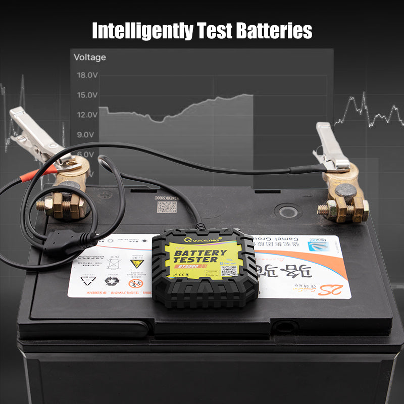 Professional Battery monitor Battery tester Battery Health Tester Analyzer Charging Test SOC SOH CCA VOL Quicklynks BT2000