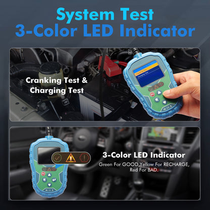 Battery Tester Quicklynks BA550 High quality tester  6-12V