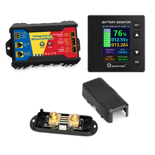 High precision coulombmeter power monitoring is widely used in RV energy storage Marine power supply and other scenarios